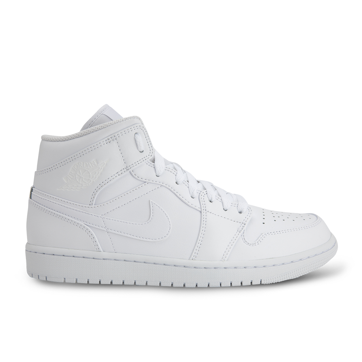 Jordan 1 white black mid best sale