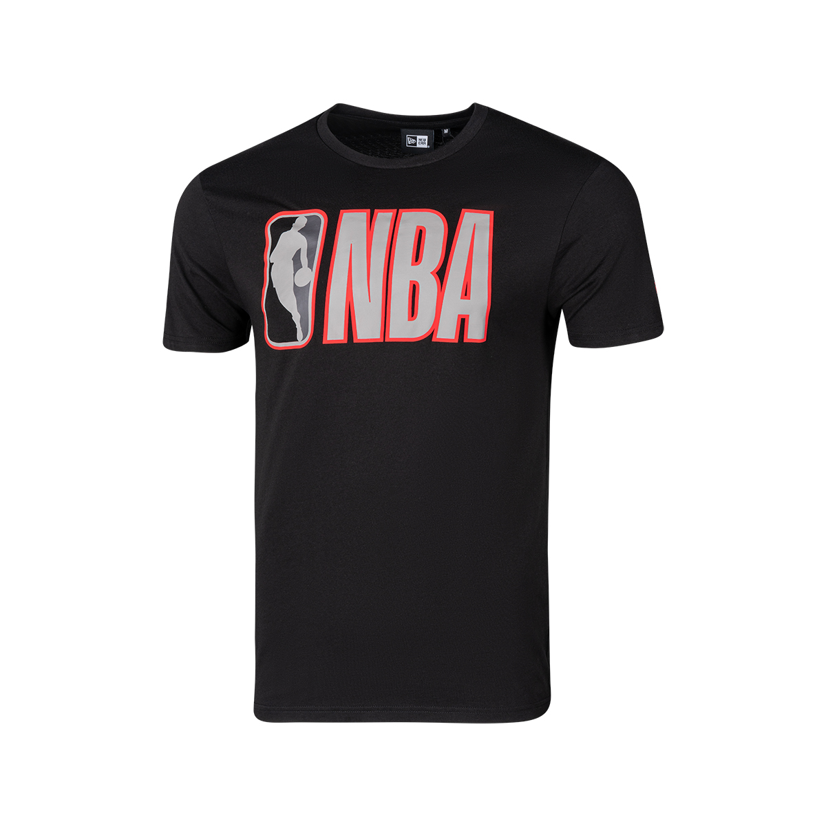 New Era NBA Los Angeles Lakers Outline Logo T-Shirt Black - NBA